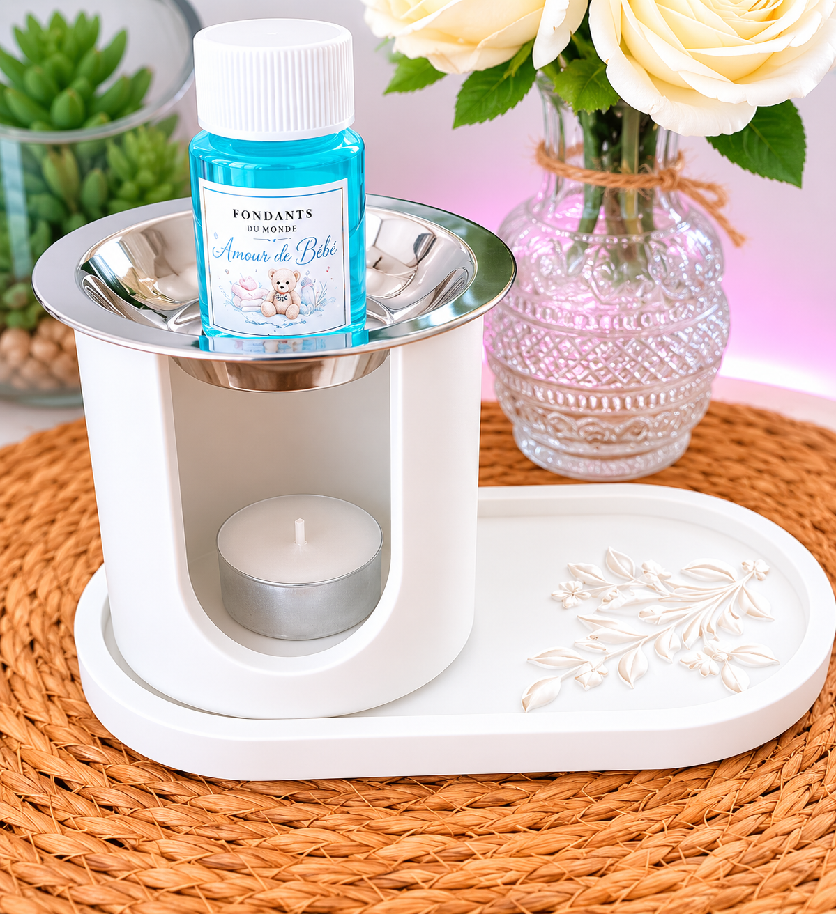 Vide-Poche Brüleur & Fondants Liquides Amour de Bébé
