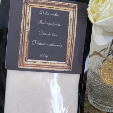 Poudre parfumée fleurs de tiaré