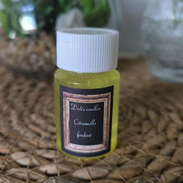 fondants liquide parfum citronnelle