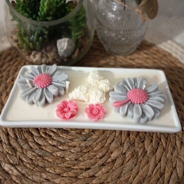 centre de table parfum framboise citron